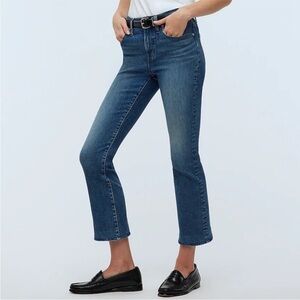 Madewell Mid Rise Kick Out Jeans Sz 27 Petite